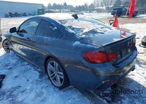 2020 BMW 440I из США, поврежденный, VIN WBA4W7C06LAH17179